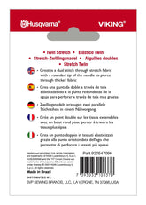 HUSQVARNA® VIKING® Twin Stretch 2.5mm Needle Size 75/11